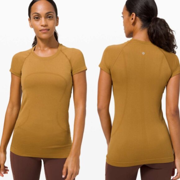 Lululemon Swiftly Tech Short Sleeve 2.0 Spiced Bronze Running Shirt 26731 - Picture 1 of 10